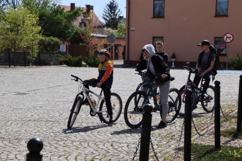 Wiosenny Rajd Rowerowy w gminie Udanin