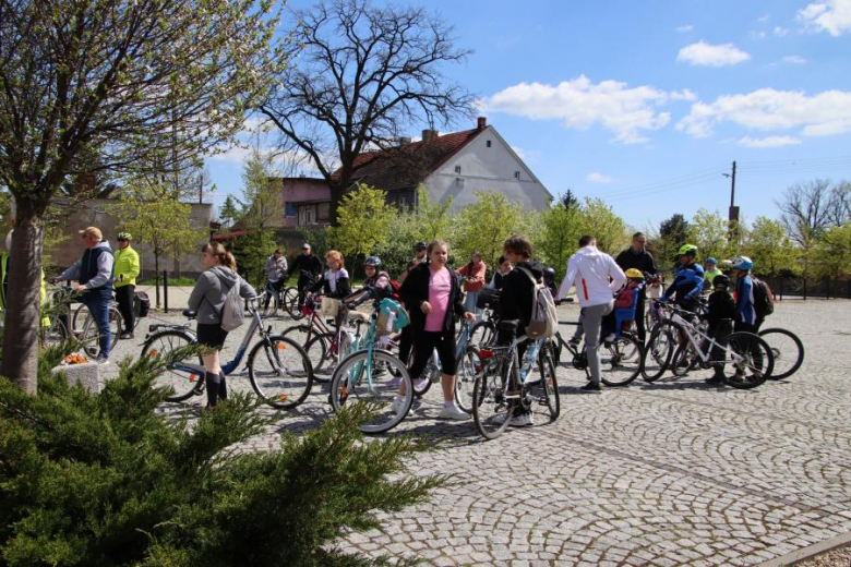 Wiosenny Rajd Rowerowy w gminie Udanin