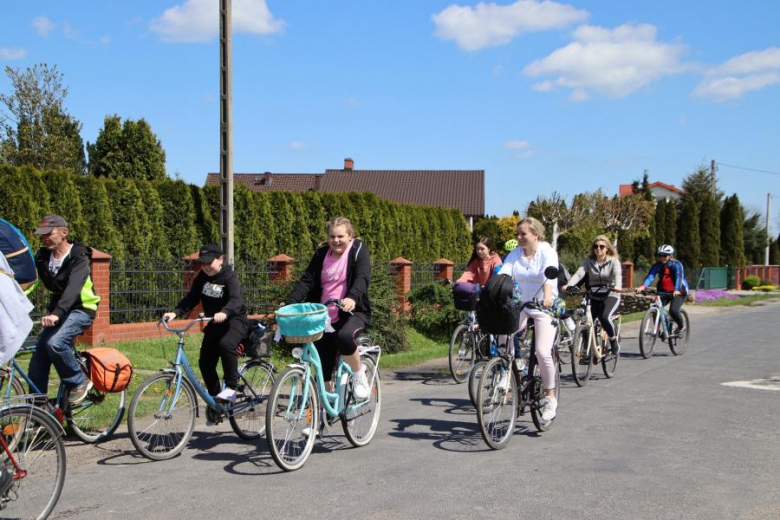 Wiosenny Rajd Rowerowy w gminie Udanin