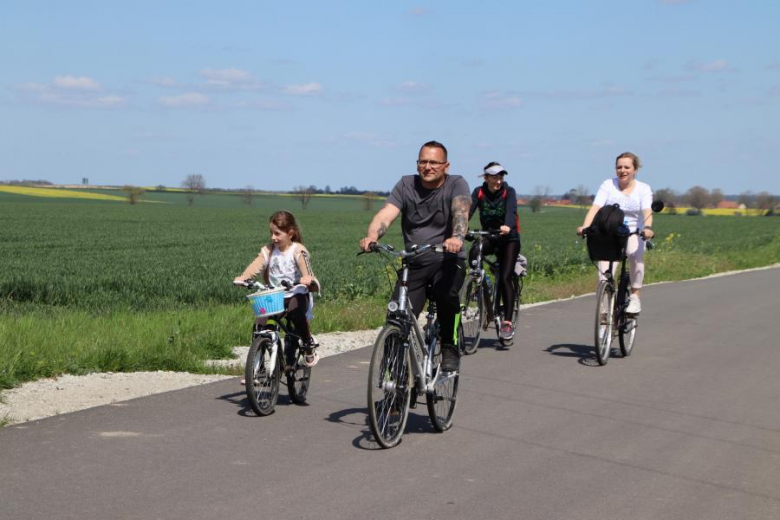 Wiosenny Rajd Rowerowy w gminie Udanin