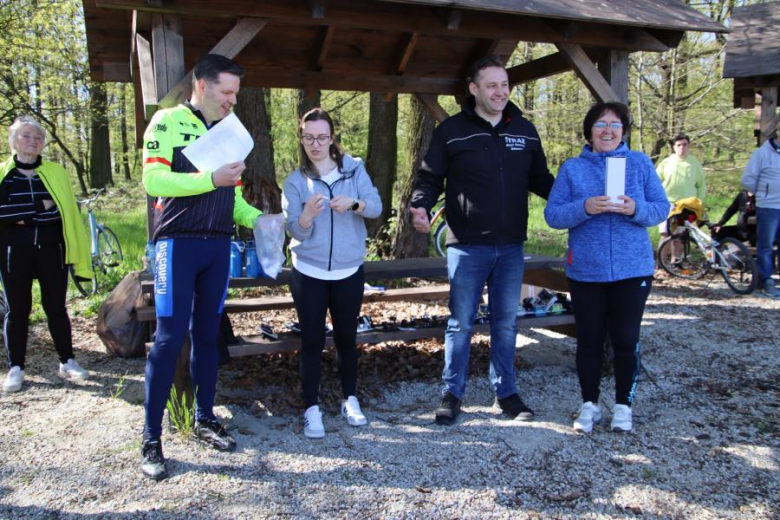 Wiosenny Rajd Rowerowy w gminie Udanin