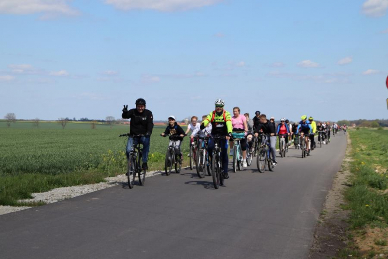 Wiosenny Rajd Rowerowy w gminie Udanin