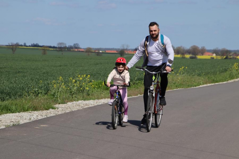 Wiosenny Rajd Rowerowy w gminie Udanin