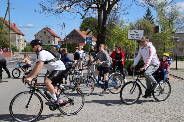 Wiosenny Rajd Rowerowy w gminie Udanin