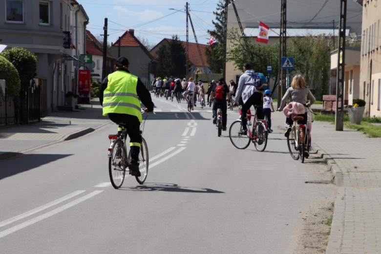 Wiosenny Rajd Rowerowy w gminie Udanin