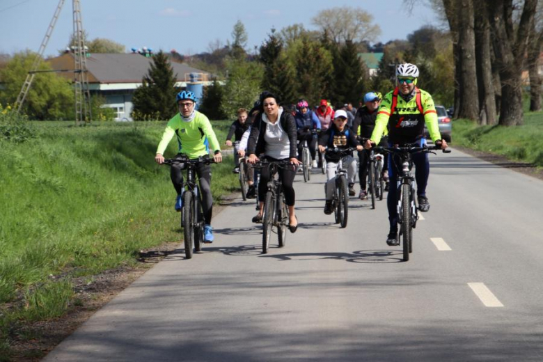 Wiosenny Rajd Rowerowy w gminie Udanin