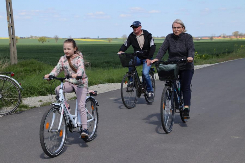 Wiosenny Rajd Rowerowy w gminie Udanin