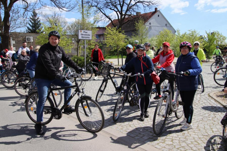 Wiosenny Rajd Rowerowy w gminie Udanin