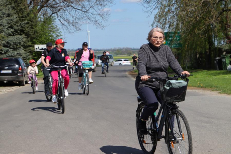 Wiosenny Rajd Rowerowy w gminie Udanin