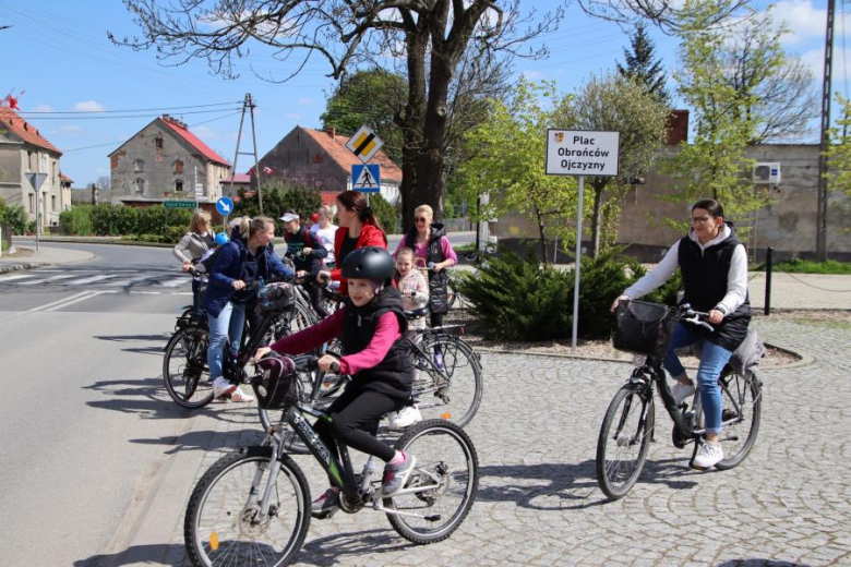 Wiosenny Rajd Rowerowy w gminie Udanin
