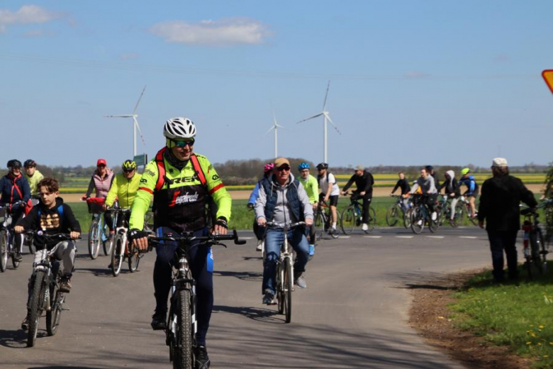 Wiosenny Rajd Rowerowy w gminie Udanin