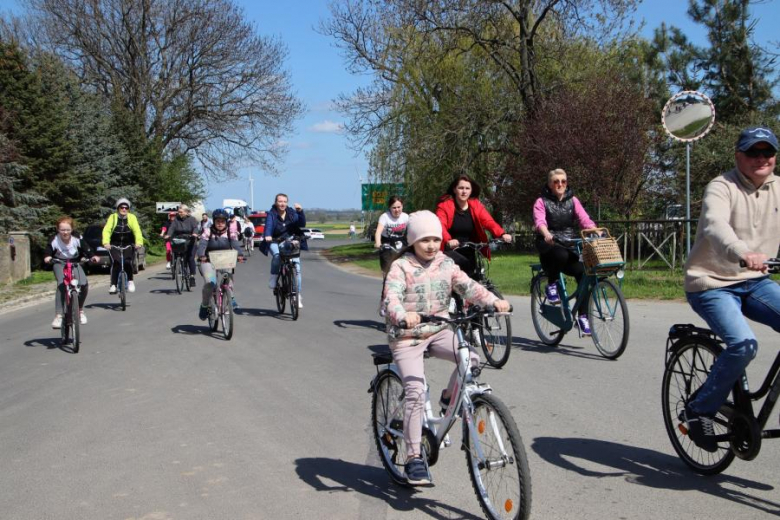 Wiosenny Rajd Rowerowy w gminie Udanin