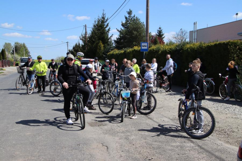 Wiosenny Rajd Rowerowy w gminie Udanin