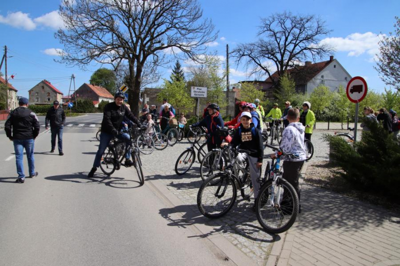 Wiosenny Rajd Rowerowy w gminie Udanin