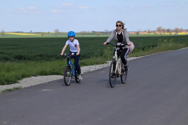 Wiosenny Rajd Rowerowy w gminie Udanin