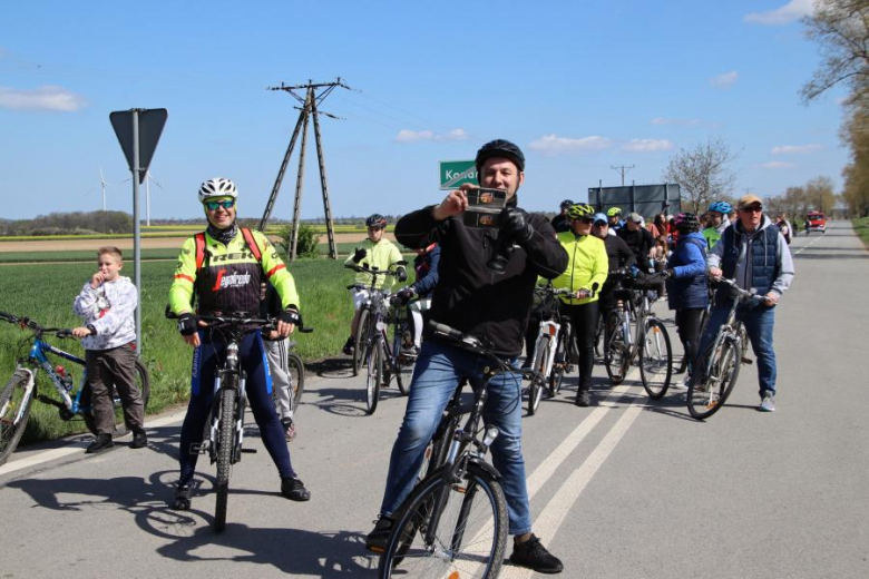 Wiosenny Rajd Rowerowy w gminie Udanin