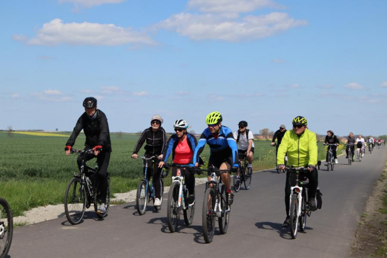 Wiosenny Rajd Rowerowy w gminie Udanin
