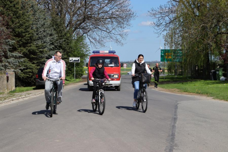 Wiosenny Rajd Rowerowy w gminie Udanin