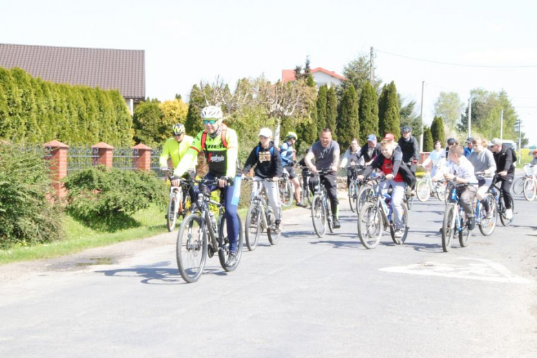 Wiosenny Rajd Rowerowy w gminie Udanin