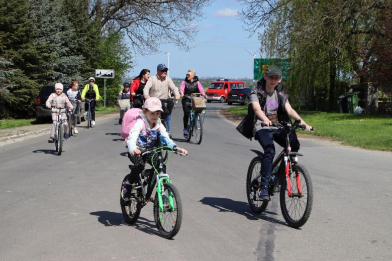 Wiosenny Rajd Rowerowy w gminie Udanin