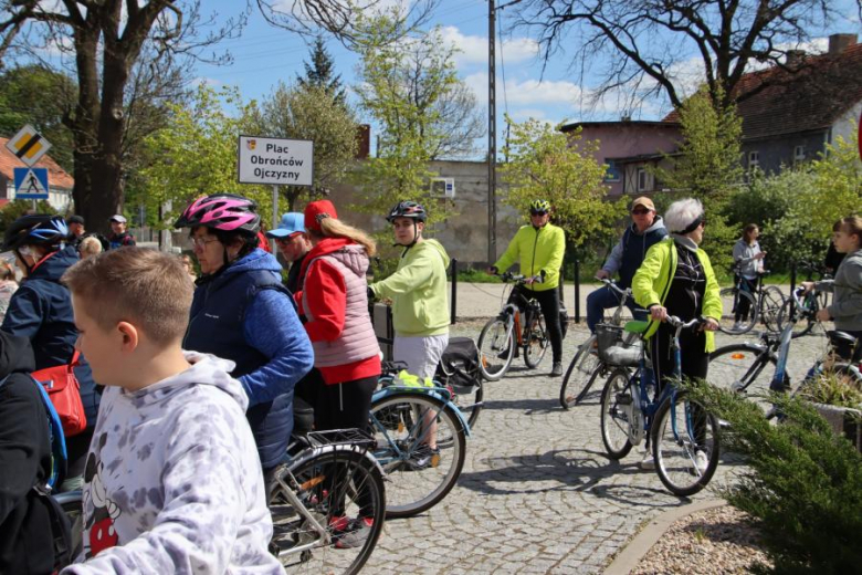Wiosenny Rajd Rowerowy w gminie Udanin