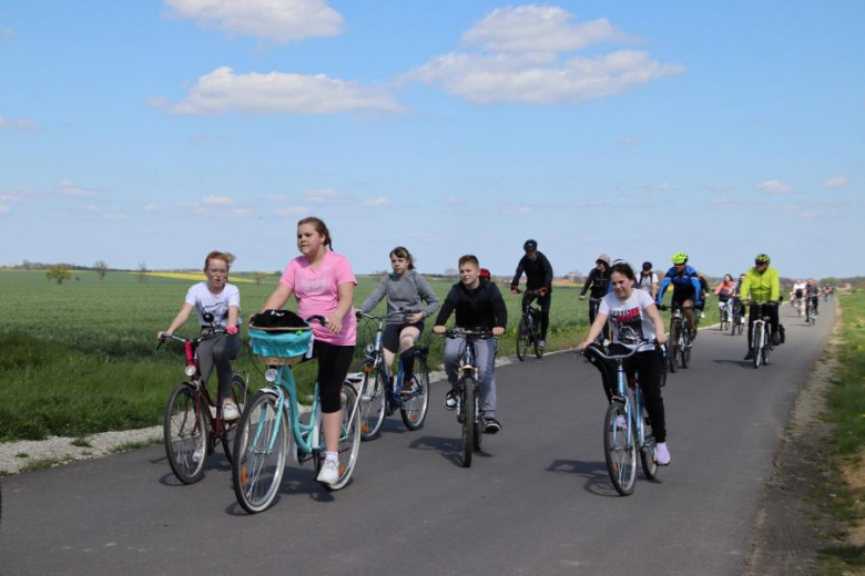 Wiosenny Rajd Rowerowy w gminie Udanin