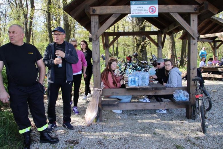 Wiosenny Rajd Rowerowy w gminie Udanin