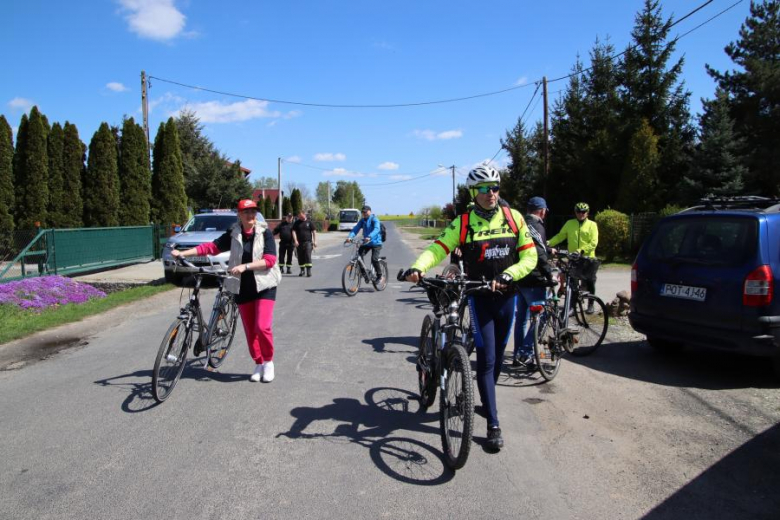 Wiosenny Rajd Rowerowy w gminie Udanin