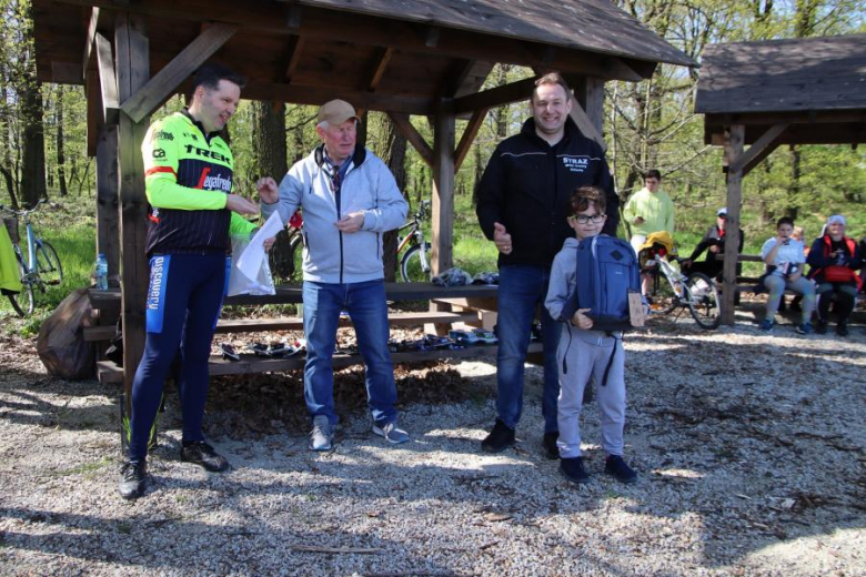 Wiosenny Rajd Rowerowy w gminie Udanin