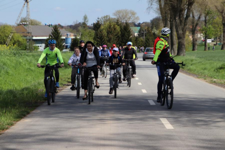 Wiosenny Rajd Rowerowy w gminie Udanin