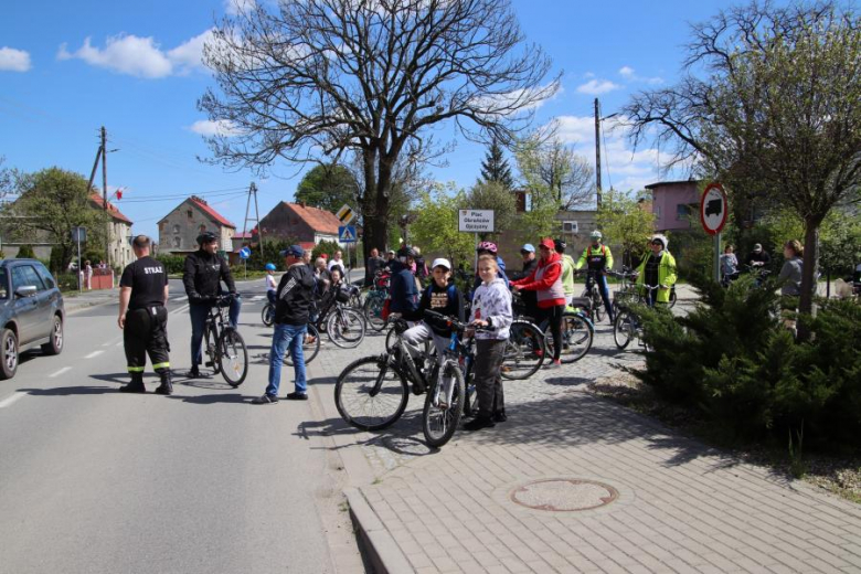 Wiosenny Rajd Rowerowy w gminie Udanin