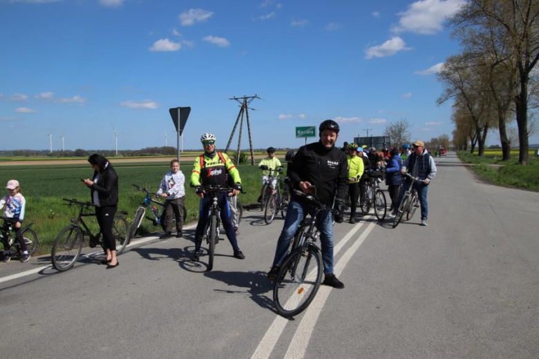 Wiosenny Rajd Rowerowy w gminie Udanin