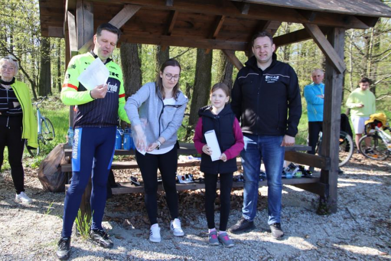 Wiosenny Rajd Rowerowy w gminie Udanin