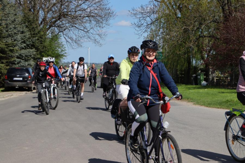 Wiosenny Rajd Rowerowy w gminie Udanin