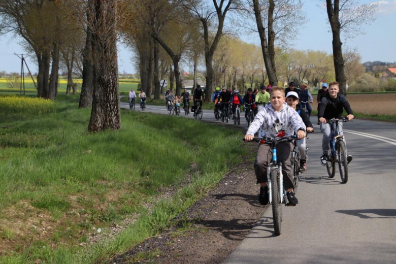 Wiosenny Rajd Rowerowy w gminie Udanin