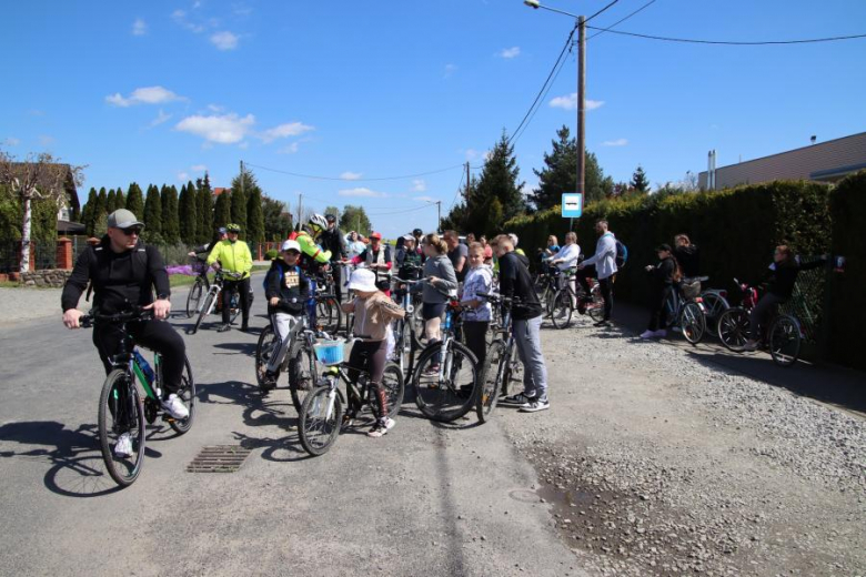Wiosenny Rajd Rowerowy w gminie Udanin