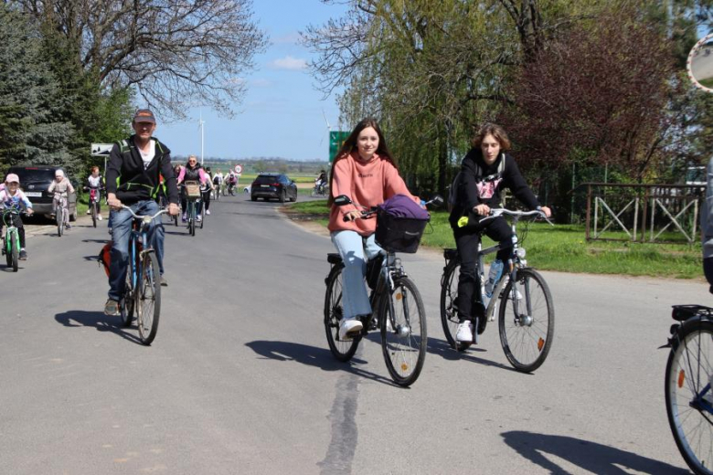 Wiosenny Rajd Rowerowy w gminie Udanin