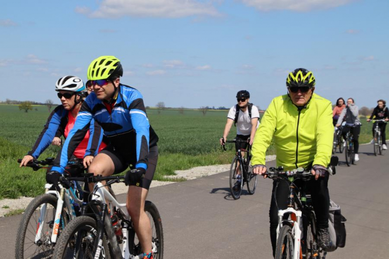 Wiosenny Rajd Rowerowy w gminie Udanin