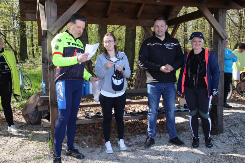 Wiosenny Rajd Rowerowy w gminie Udanin