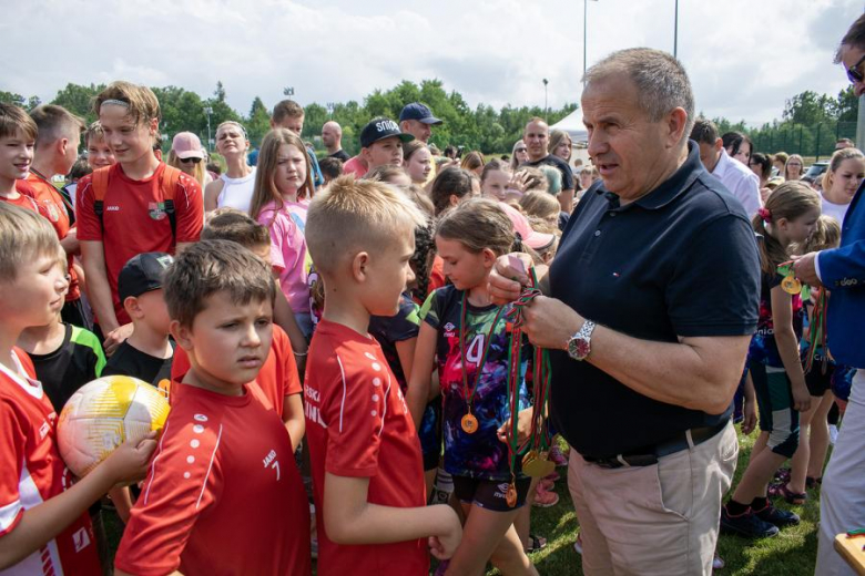 Piknik rodzinny na zakończenie sezonu UKS Gminy Miękinia