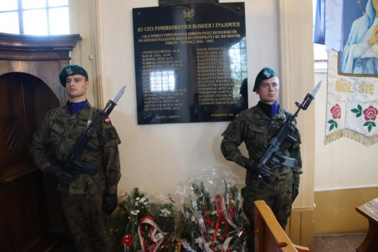 Uroczystość upamiętniająca 80. rocznicę Zbrodni Wołyńskiej