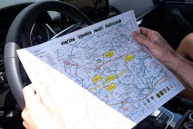 Mroczne tajemnice Powiatu Średzkiego - samochodowa gra terenowa