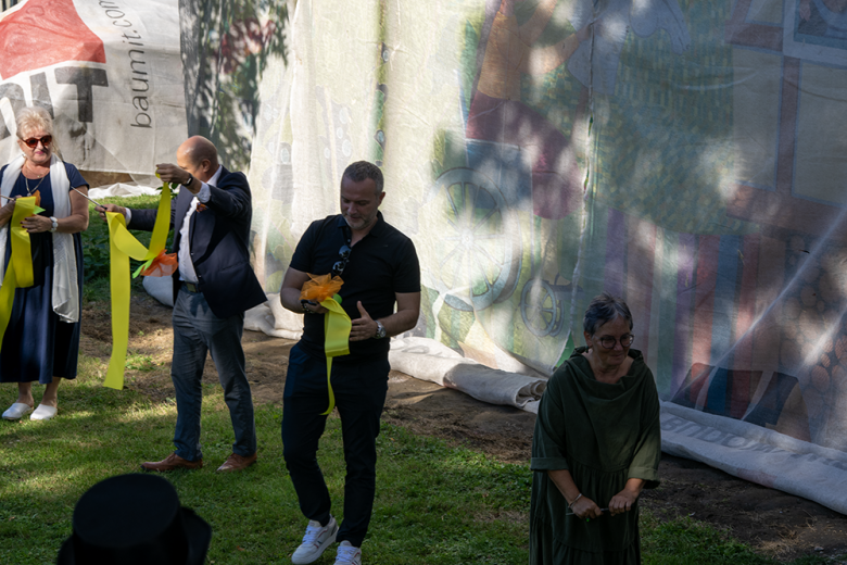 Kolejny, wyjątkowy mural odsłonięto w Środzie Śląskiej