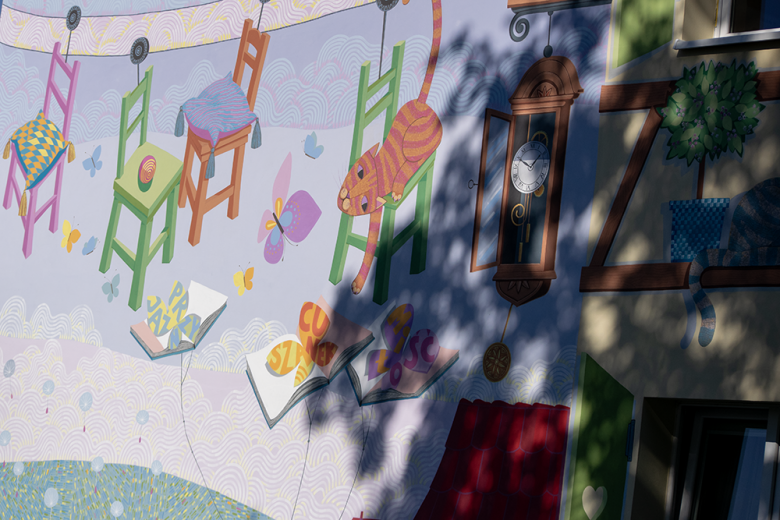 Kolejny, wyjątkowy mural odsłonięto w Środzie Śląskiej