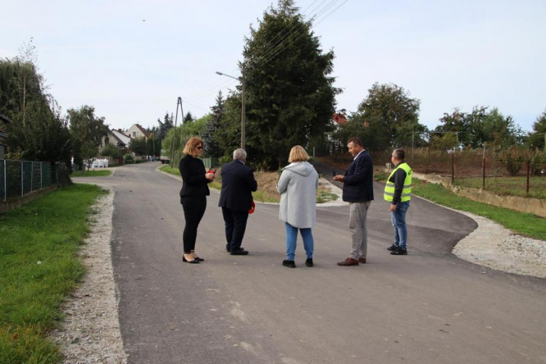 Otwarcia dróg przebudowanych z Polskiego Ładu w gminie Udanin