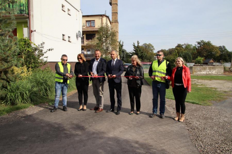 Otwarcia dróg przebudowanych z Polskiego Ładu w gminie Udanin
