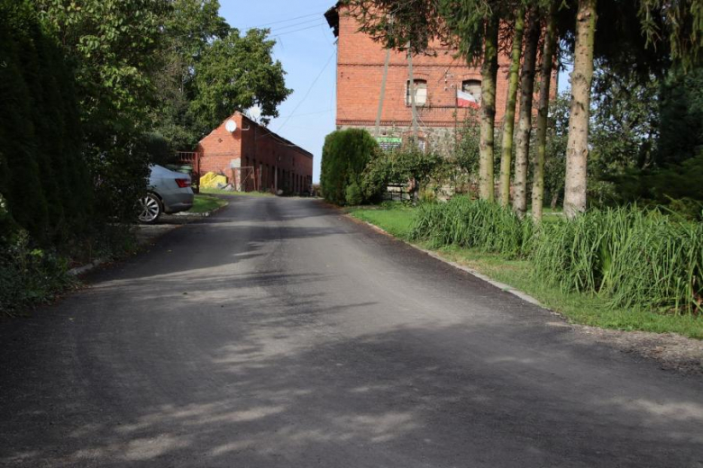 Otwarcia dróg przebudowanych z Polskiego Ładu w gminie Udanin