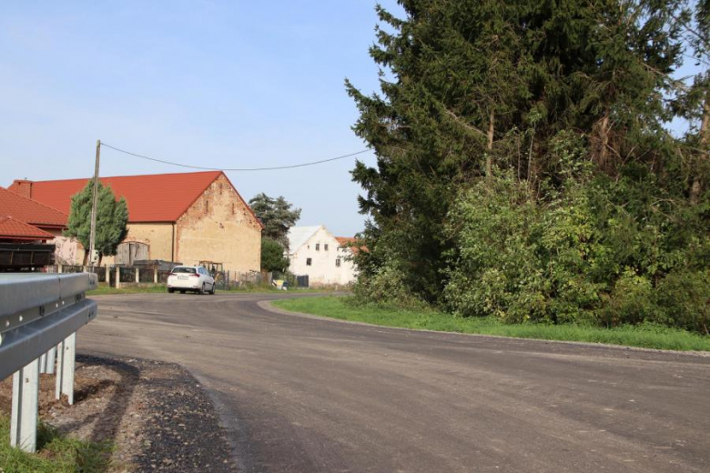 Otwarcia dróg przebudowanych z Polskiego Ładu w gminie Udanin