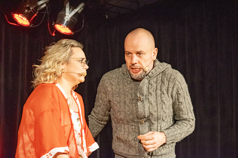 Kabaret Czesuaf wystąpił w Miękini