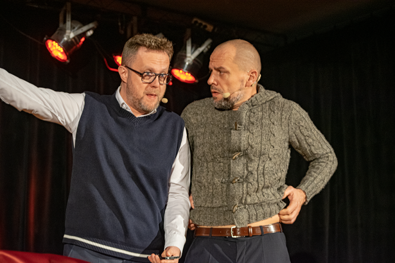 Kabaret Czesuaf wystąpił w Miękini